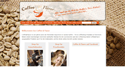 Desktop Screenshot of coffeeandflavor.at